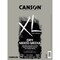 Canson XL Sand Grain Dry Mixed Media Pad Grey 9"X12"-Fold Over, 40 Sheets